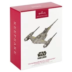 Hallmark Star Wars: The Mandalorian™ The Mandalorian's N-1 Starfighter™ Ornament -Hallmark Mandalorian Starfighter Keepsake Ornament 2999QXI7119 04