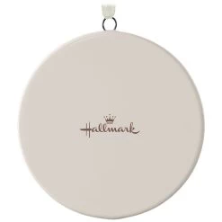Marathon Ceramic Circle Personalized Photo Ornament -Hallmark Marathon Ceramic Circle Personalized Photo Ornament 1999QHE1711B104 06