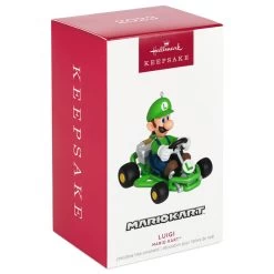Hallmark Nintendo Mario Kart™ Luigi Ornament 9 Hallmark Nintendo Mario Kart™ Luigi Ornament -Hallmark Mario Kart Luigi Keepsake Ornament 1899QXI6337 04