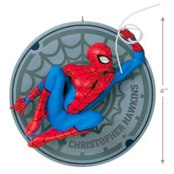 Hallmark Marvel The Amazing Spider-Man Personalized Ornament 6 Hallmark Marvel The Amazing Spider-Man Personalized Ornament -Hallmark Marvel The Amazing SpiderMan Personalized Keepsake Ornament 2499QHE2115B1 03