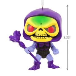 Masters Of The Universe Skeletor In Battle Armor Funko POP!® Hallmark Ornament -Hallmark Masters of the Universe Skeletor in Battle Armor Funko POP Christmas Ornament 3HCM1109 03