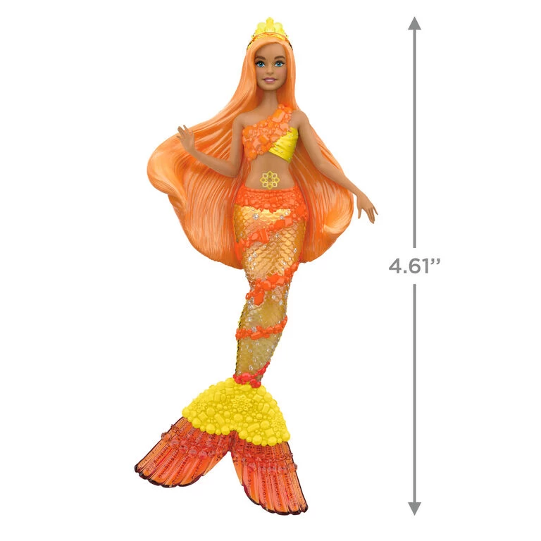Hallmark Barbie™ Mermaid Ornament With Light 3 Hallmark Barbie™ Mermaid Ornament With Light - Image 3