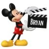 Hallmark Disney Mickey Mouse With Clapperboard Personalized Ornament