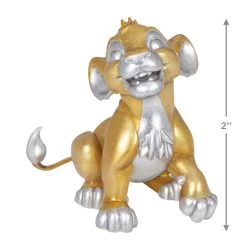 Hallmark Disney 100 Years Of Wonder Classic Characters Ornaments, Set Of 4 -Hallmark Mickey Pooh Simba Stitch Keepsake Ornaments 5499QXD6767 04