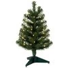 Hallmark Miniature Evergreen Pre-Lit Christmas Tree, 18.75"