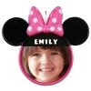 Hallmark Disney Minnie Mouse Ears Silhouette Text And Photo Personalized Ornament