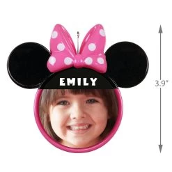 Hallmark Disney Minnie Mouse Ears Silhouette Text And Photo Personalized Ornament 8 Hallmark Disney Minnie Mouse Ears Silhouette Text And Photo Personalized Ornament -Hallmark Minnie Mouse Ears TextPhoto Personalized Ornament 2499QHE1963B2 03