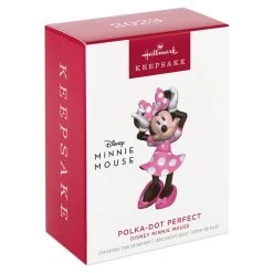 Hallmark Disney Minnie Mouse Polka-Dot Perfect Ornament -Hallmark Minnie Mouse PolkaDot Dress Keepsake Ornament 1699QXD6539 04