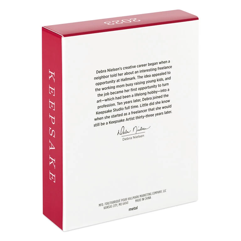 Hallmark Thank You, Mom Metal Ornament 5 Hallmark Thank You, Mom Metal Ornament - Image 5