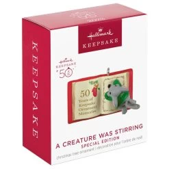 Hallmark Mini A Creature Was Stirring Special Edition Ornament -Hallmark Mouse on Storybook Keepsake Ornament 1099QGO2787 04