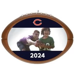 Hallmark NFL Football Chicago Bears Text And Photo Personalized Ornament
