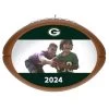 Hallmark NFL Football Green Bay Packers Text And Photo Personalized Ornament