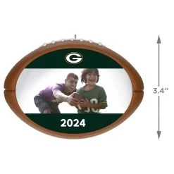 Hallmark NFL Football Green Bay Packers Text And Photo Personalized Ornament -Hallmark NFL Football Green Bay Packers Text and Photo Personalized Ornament 2499QHE1985B10 03