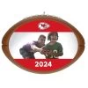 Hallmark NFL Football Kansas City Chiefs Text And Photo Personalized Ornament