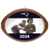 Hallmark NFL Football New England Patriots Text And Photo Personalized Ornament