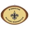 Hallmark NFL Football New Orleans Saints Text Personalized Ornament