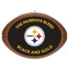 Hallmark NFL Football Pittsburgh Steelers Text Personalized Ornament