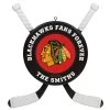 NHL Hockey Personalized Ornament, Chicago Blackhawks®