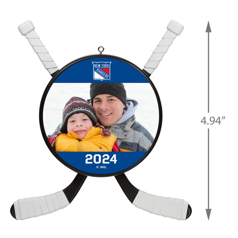 NHL Hockey Personalized Photo Ornament, Chicago Blackhawks® 3 NHL Hockey Personalized Photo Ornament, Chicago Blackhawks® - Image 3