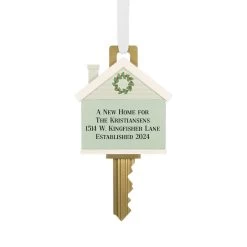 Hallmark New Home Key Personalized Ornament