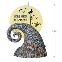 Hallmark Disney Tim Burton’s The Nightmare Before Christmas Jack And Zero Personalized Ornament With Light -Hallmark Nightmare Before Christmas Jack and Zero Personalized Keepsake Ornament With Light 2999QHE2113B2 03