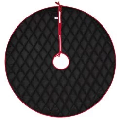 Hallmark Disney Tim Burton's The Nightmare Before Christmas Halloween Town Christmas Tree Skirt, 48" -Hallmark Nightmare Before Christmas Keepsake Tree Skirt 7999QFM3939 06