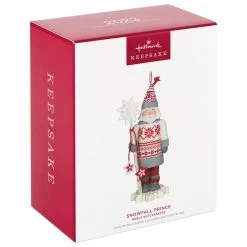 Hallmark Noble Nutcrackers Snowfall Prince Ornament -Hallmark Nutcracker in Sweater Keepsake Ornament 2499QXR8147 04