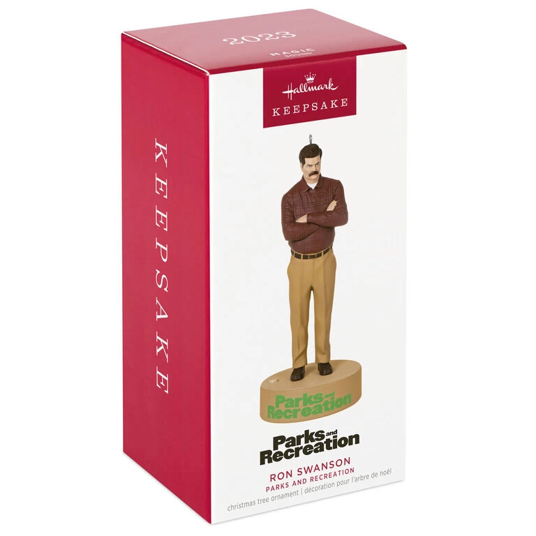 Hallmark Parks And Recreation Ron Swanson Ornament With Sound 4 Hallmark Parks And Recreation Ron Swanson Ornament With Sound - Image 4