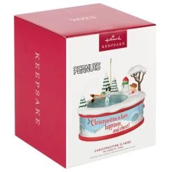 Hallmark The Peanuts® Gang Christmastime Is Here Musical Ornament With Motion 9 Hallmark The Peanuts® Gang Christmastime Is Here Musical Ornament With Motion -Hallmark Peanuts Gang Ice Skating Keepsake Ornament 3999QXI7037 04