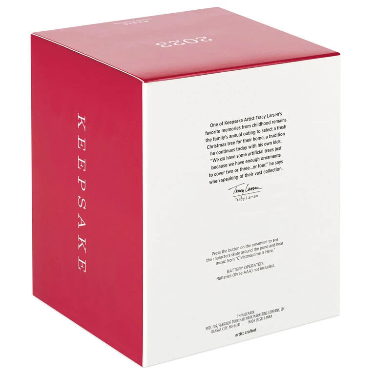 Hallmark The Peanuts® Gang Christmastime Is Here Musical Ornament With Motion 5 Hallmark The Peanuts® Gang Christmastime Is Here Musical Ornament With Motion - Image 5