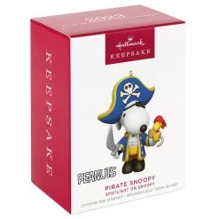 Hallmark Peanuts® Spotlight On Snoopy Pirate Snoopy Ornament -Hallmark Peanuts Pirate Snoopy Keepsake Ornament 1699QXR8229 04
