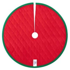 Hallmark Mini The Peanuts® Gang Snoopy Christmas Tree Topper And Tree Skirt, Set Of 2 -Hallmark Peanuts Snoopy Mini Keepsake Tree Skirt and Topper 2599QSB6249 08