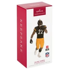 Hallmark NFL Pittsburgh Steelers Najee Harris Ornament -Hallmark Pittsburgh Steelers Najee Harris Keepsake Ornament 2299QXI7157 04