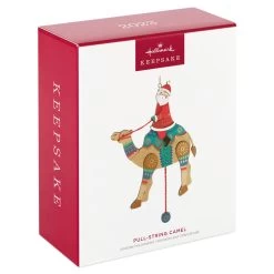 Hallmark Pull-String Camel With Santa Wood Ornament 9 Hallmark Pull-String Camel With Santa Wood Ornament -Hallmark PullString Camel With Santa Keepsake Ornament 2499QGO2977 04