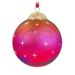 Hallmark Keepsake Ornament 50th Anniversary Christmas Commemorative Special Edition Glass And Metal Ornament -Hallmark Red Ball 50th Anniversary Keepsake Ornament 2499QGO2987 06