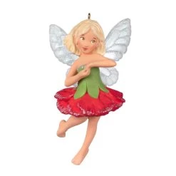 Hallmark Fairy Messengers Carnation Fairy Ornament