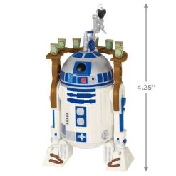 Hallmark Star Wars: Return Of The Jedi™ Drink-Serving Droid Ornament -Hallmark Return of Jedi Drink Droid Keepsake Ornament 1999QXE3299 03