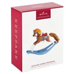 Hallmark Rocking Horse Memories 2023 Ornament -Hallmark Rocking Horse Keepsake Ornament 1799QXR8089 04