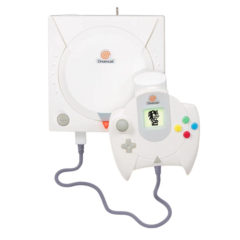 Hallmark SEGA Dreamcast Console Musical Ornament With Light 1 Hallmark SEGA Dreamcast Console Musical Ornament With Light
