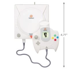 Hallmark SEGA Dreamcast Console Musical Ornament With Light 8 Hallmark SEGA Dreamcast Console Musical Ornament With Light -Hallmark SEGA Dreamcast Console Keepsake Ornament 2299QXI7457 03