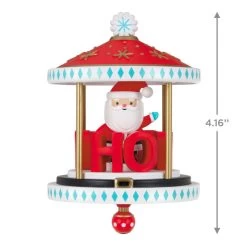 Hallmark Santa-Go-Round Ornament -Hallmark Santa Carousel Keepsake Ornament 2299QGO2647 03
