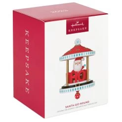 Hallmark Santa-Go-Round Ornament -Hallmark Santa Carousel Keepsake Ornament 2299QGO2647 04
