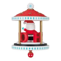 Hallmark Santa-Go-Round Ornament -Hallmark Santa Carousel Keepsake Ornament 2299QGO2647 06