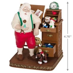 Hallmark The Artist At Work Special Edition Exclusive Ornament -Hallmark Santa at Work Keepsake Ornament 4999QGO2827 03