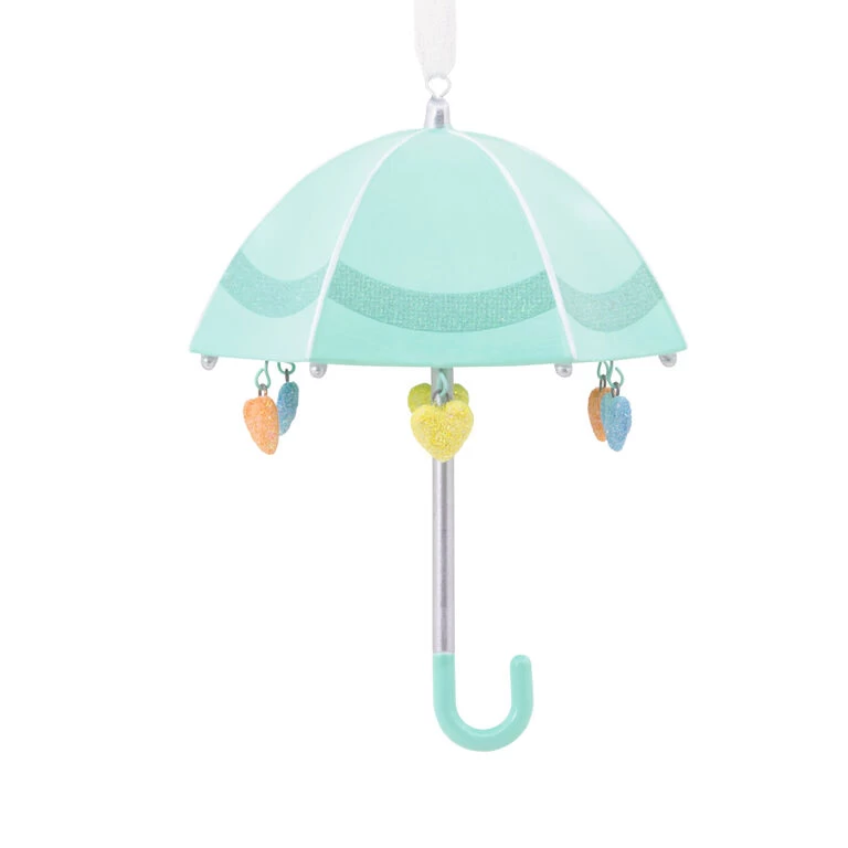 Signature Baby Umbrella Porcelain Hallmark Ornament 4 Signature Baby Umbrella Porcelain Hallmark Ornament - Image 4