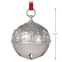 Hallmark Ring In The Season Metal Bell Ornament -Hallmark Silver Jingle Bell Keepsake Ornament 2699QXR8139 03
