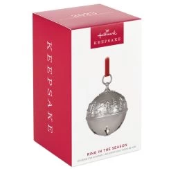 Hallmark Ring In The Season Metal Bell Ornament -Hallmark Silver Jingle Bell Keepsake Ornament 2699QXR8139 04