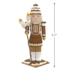 Hallmark Noble Nutcrackers Sir S'more Special Edition Ornament 8 Hallmark Noble Nutcrackers Sir S'more Special Edition Ornament -Hallmark Smores Nutcracker Keepsake Ornament 2699QXE3329 03