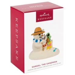 Hallmark Sandal The Snowman Ornament -Hallmark Snowman on Beach Keepsake Ornament 1799QXR8097 04