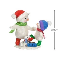 Hallmark Making Memories Dancing To The Beat Ornament -Hallmark Snowmen Dancing Keepsake Ornament 1799QXR8059 03